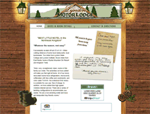 Tablet Screenshot of lyndonmotorlodge.com